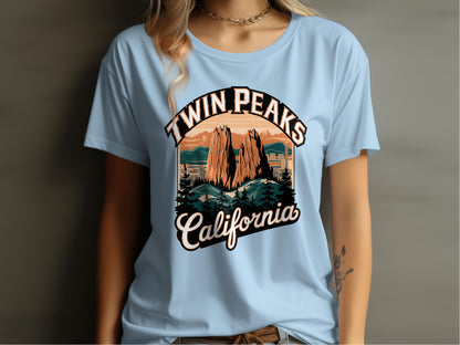 Twin Peaks California Graphic Short Sleeve T-Shirt product type