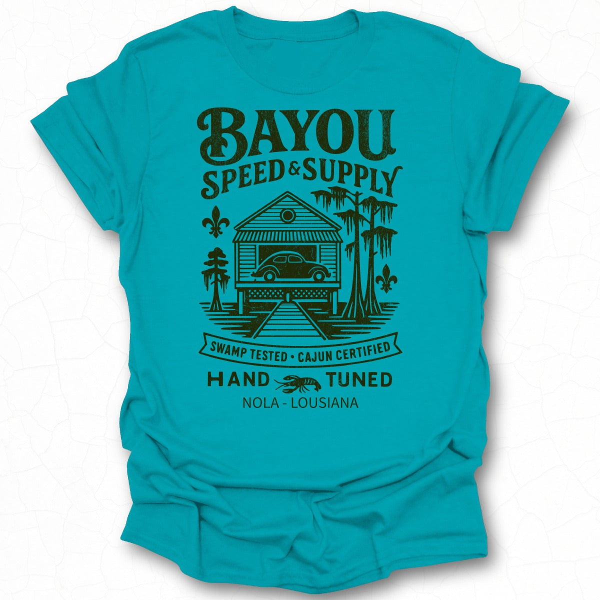 Bayou Speed and Supply Swamp Tested Hand Tuned T-shirt