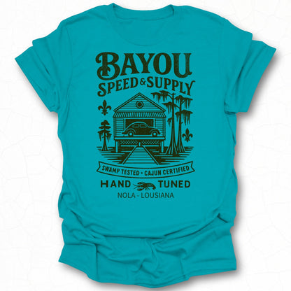 Bayou Speed and Supply Swamp Tested Hand Tuned T-shirt