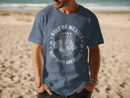 Gulf of Mexico Stay Salty and Resist T-shirt product