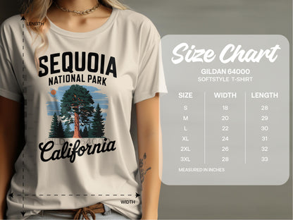 Sequoia National Park California Softstyle T-shirt product