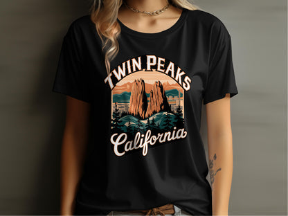 Twin Peaks California Graphic Tee Stylish T-shirt product